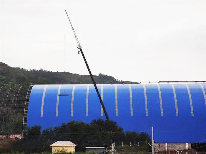 辽阳煤棚网架工程